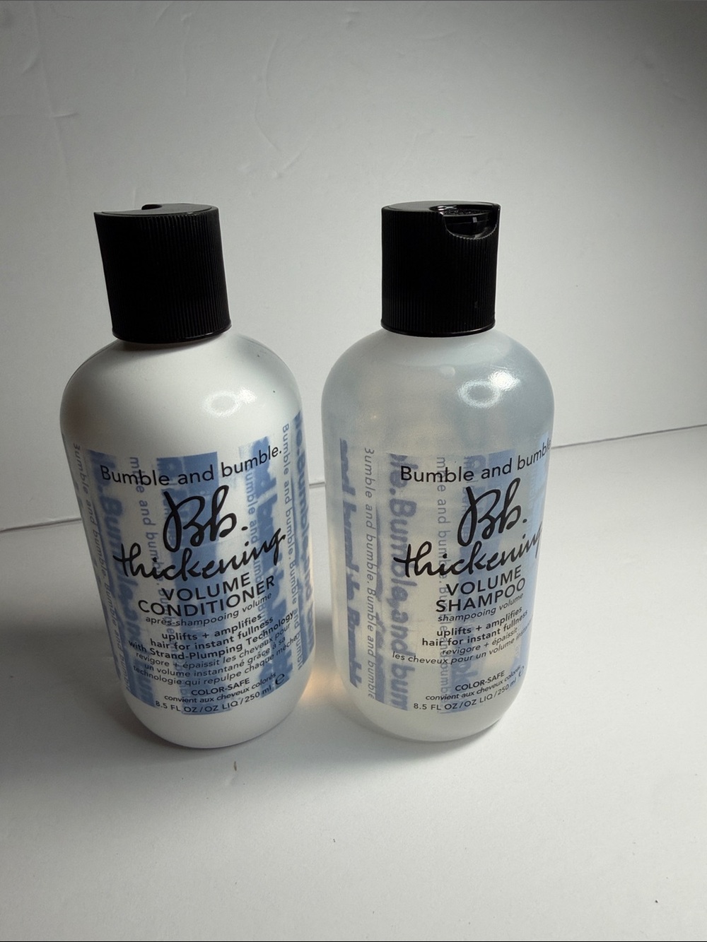 Thickening Volume Shampoo & Conditioner - White